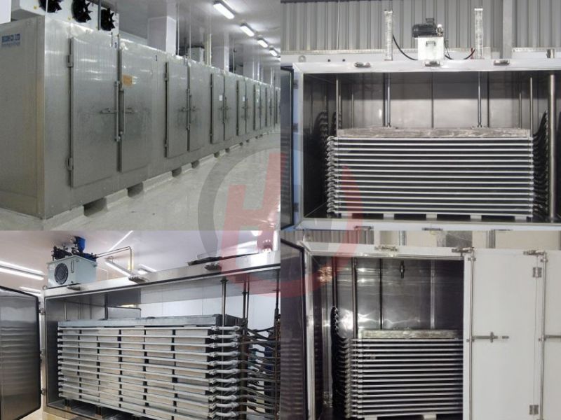 Lắp Đặt Tủ Lắc Cấp Đông Cấp Tốc Tại Nhà Máy Thủy Sản